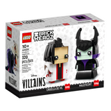40620 Cruella & Maleficent - New, Sealed, Retired LEGO Disney BrickHeadz Set
