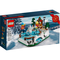 Ice Skating Rink 40416 - New, Sealed, Retired LEGO Holiday Set