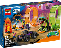 60339 Double Loop Stunt Arena - New, Sealed, Retired LEGO City Stuntz Set