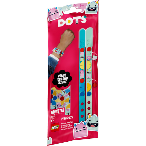 41923 Monster Bracelets - New, Sealed, Retired LEGO Dots Set