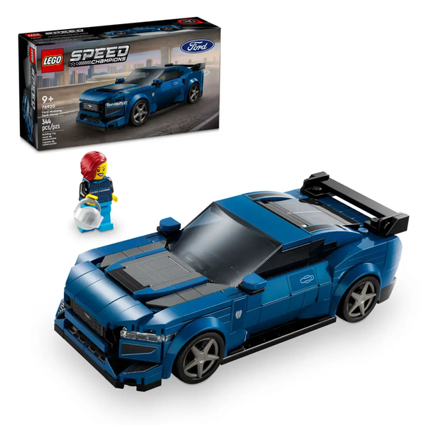 76920 Ford Mustang Dark Horse Sports Car - New LEGO Speed Champions Set