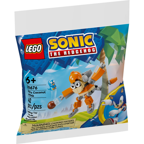 Kiki's Coconut Attack Polybag 30676 - New LEGO Sonic the Hedgehog Set
