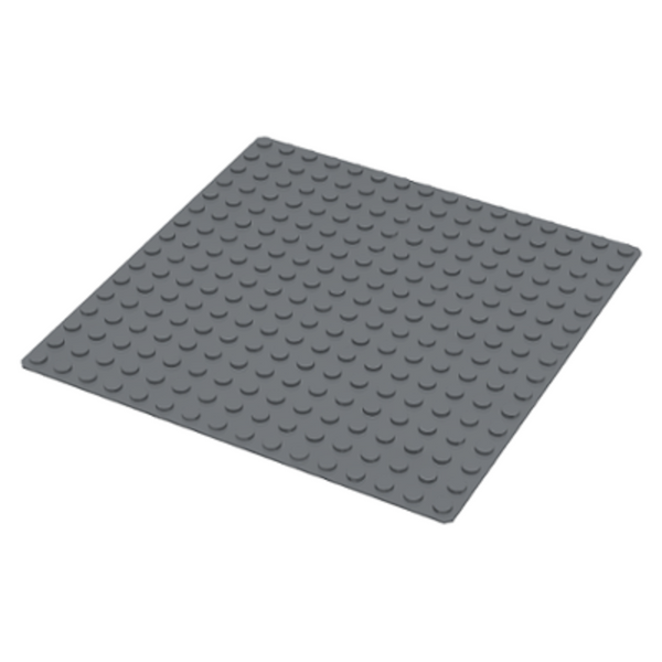 Dark Bluish Gray - 5"x5" LEGO® Baseplate