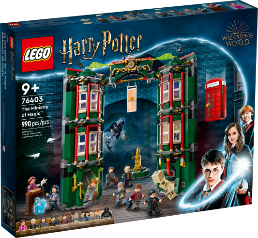 76403 The Ministry of Magic - New, Sealed, Retired LEGO Harry Potter Set