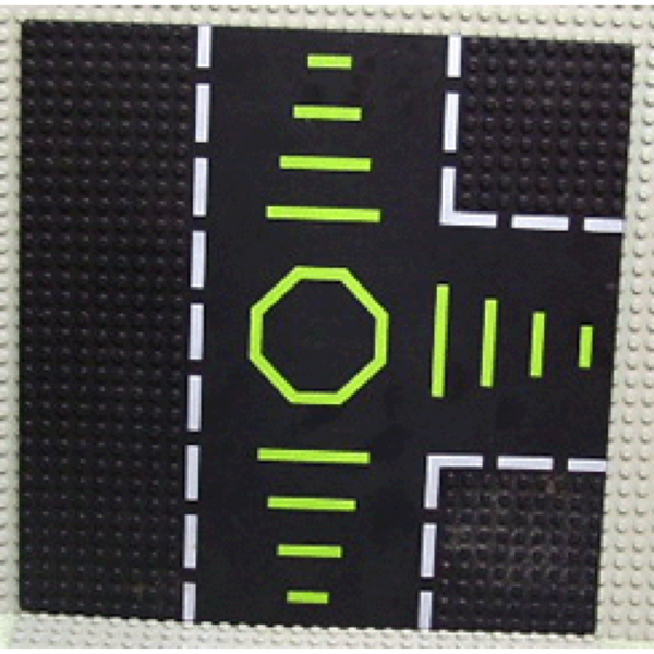 LEGO® Road Baseplate 10"x10" - Intersection