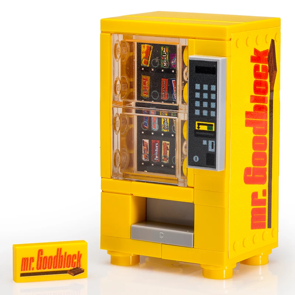 Mr. Goodblock - Candy Vending Machine - Custom LEGO® Set