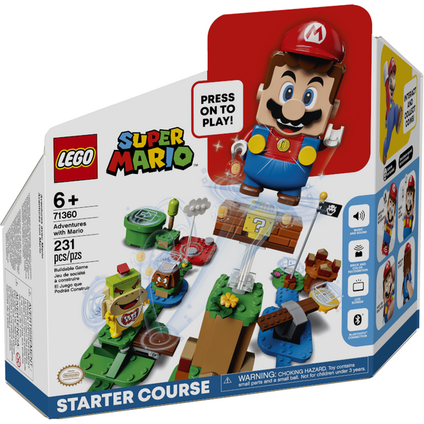 71360 Adventures with Mario Starter Course - New, Sealed, Retired LEGO Super Mario Set