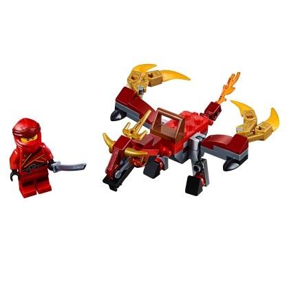 30535 Fire Dragon Polybag - New, Sealed, Retired LEGO Ninjago Set